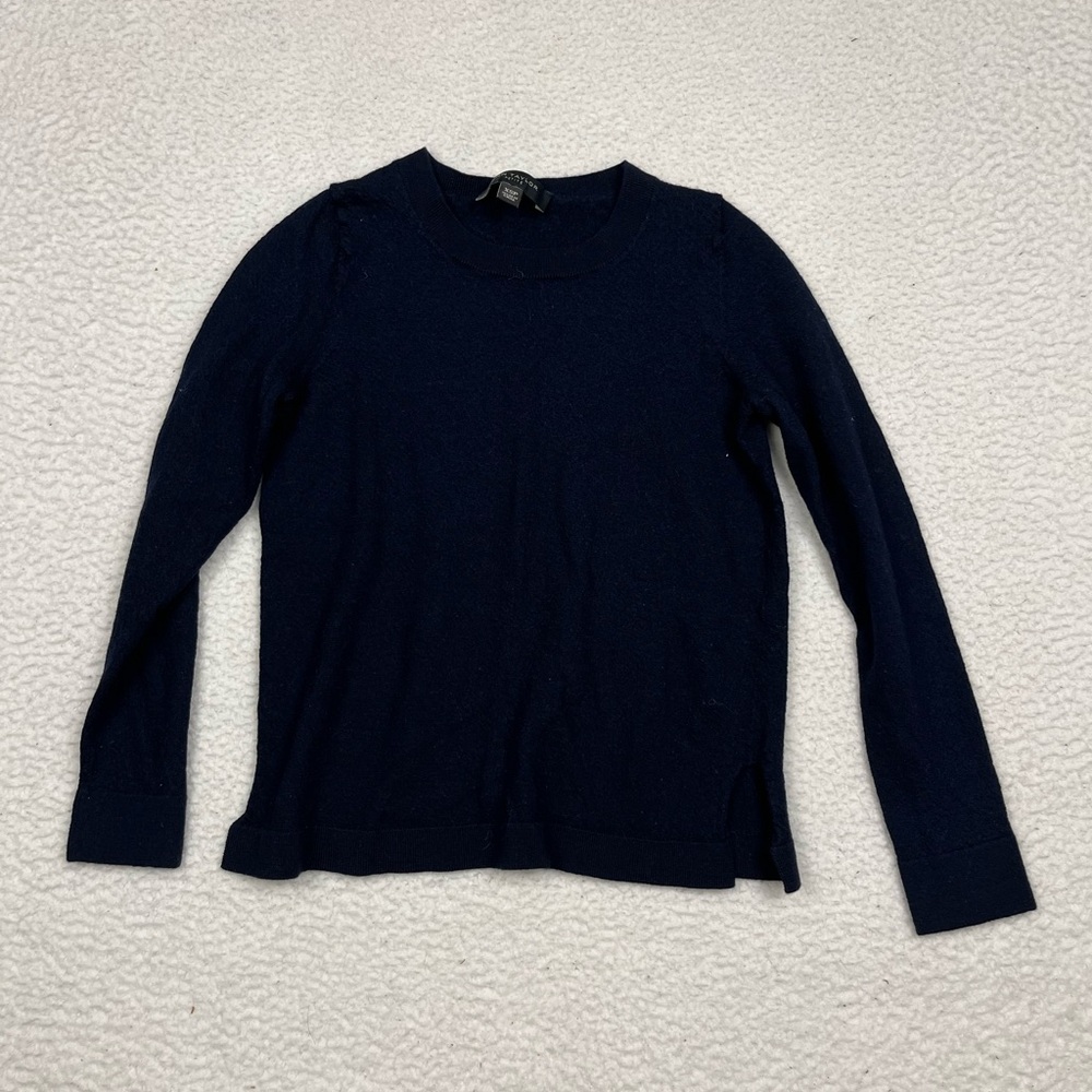 Any taylor navy wool sweater